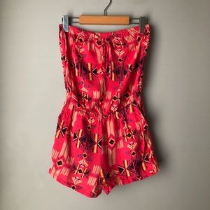 Strapless Romper